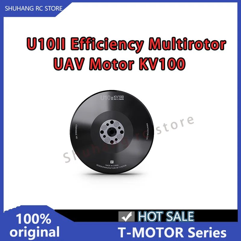 

Wholesale T-MOTOR U10II KV100 Ultralight Brushless Motor 1600W LiPo12S 10/20/30kg Bldc Waterproof UAV for FPV Racing Accessories