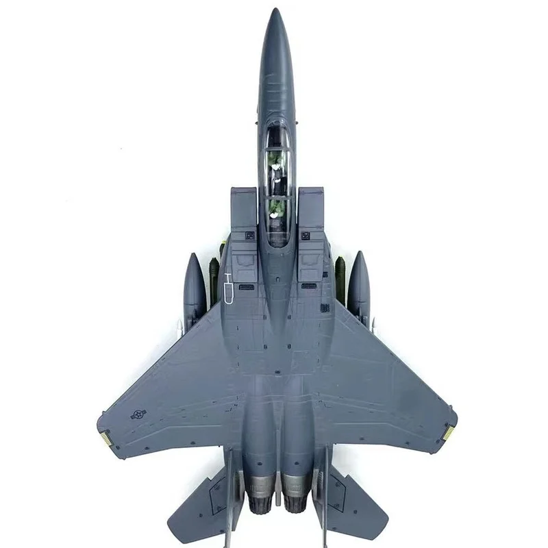 Simulation F15-E Air Force Strike Eagle Fighter 1:100 Alloy Aircraft Model Toy Aircraft Model Finished Ornament