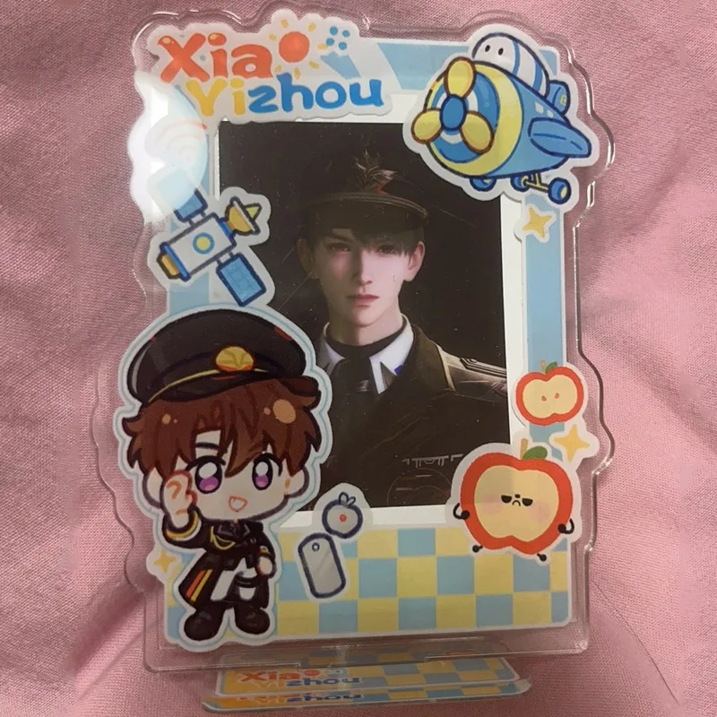 Love and Deepspace 3 inch Caleb Xia YiZhou Photocard Holder Photo Card Holder Storage Holder Desktop decoration