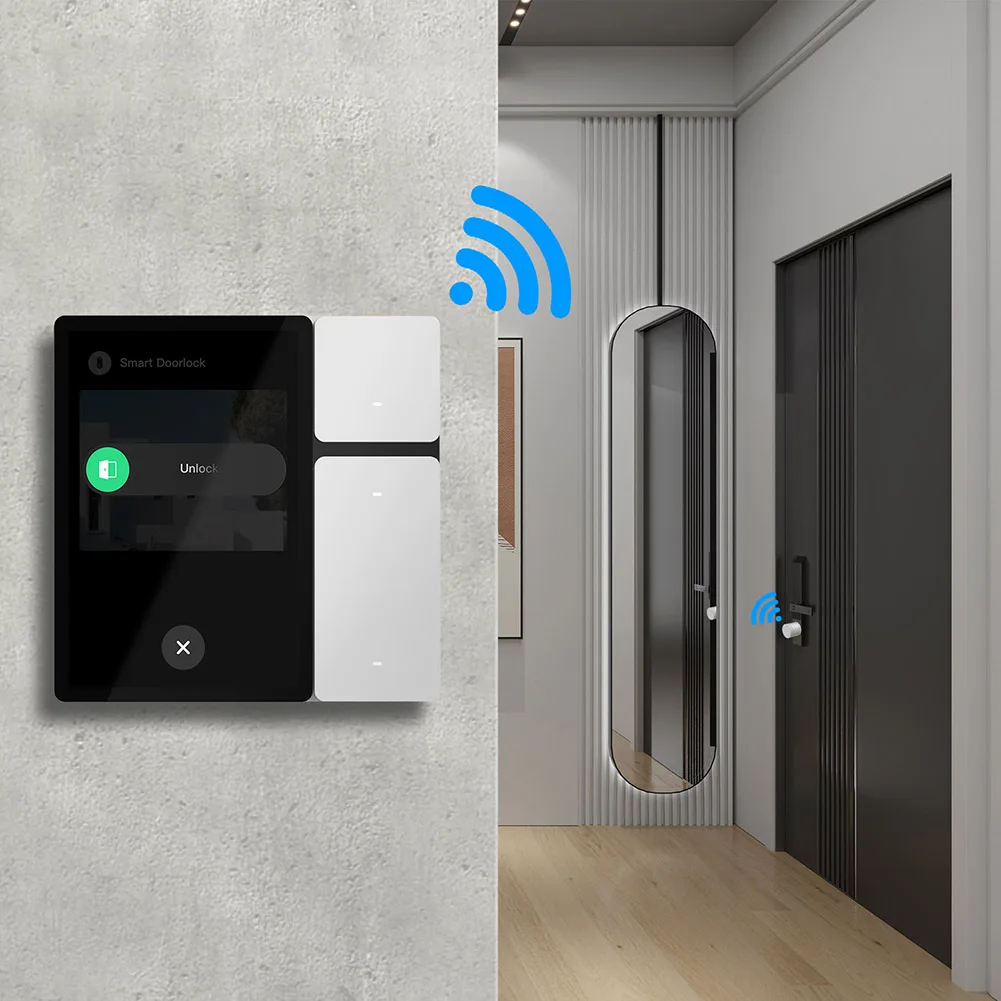 WiFi per Tuya Smart Touch Screen Telecomando IR Pannello di controllo touch screen multifunzionale per scene intelligenti