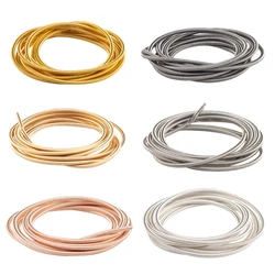 Flexible Steel Wire Rings Adjustable Memory Spring Wires for Necklaces Bracelets Jewelry Crafting Components