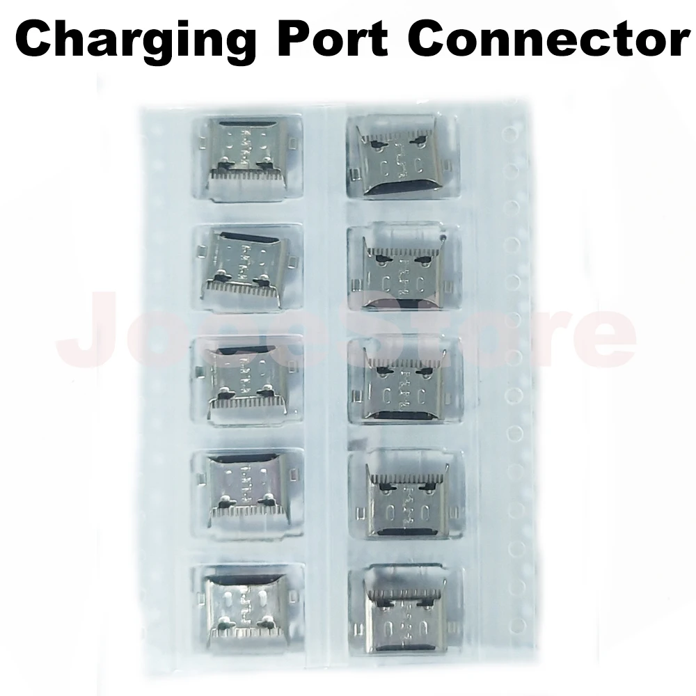 100Pcs USB Charging Port Jack Dock Connector For Samsung A20 A30 A50 A70 A51 A21s A01 A30s A20s A50s A11 A21 A31 A52 A02s A32