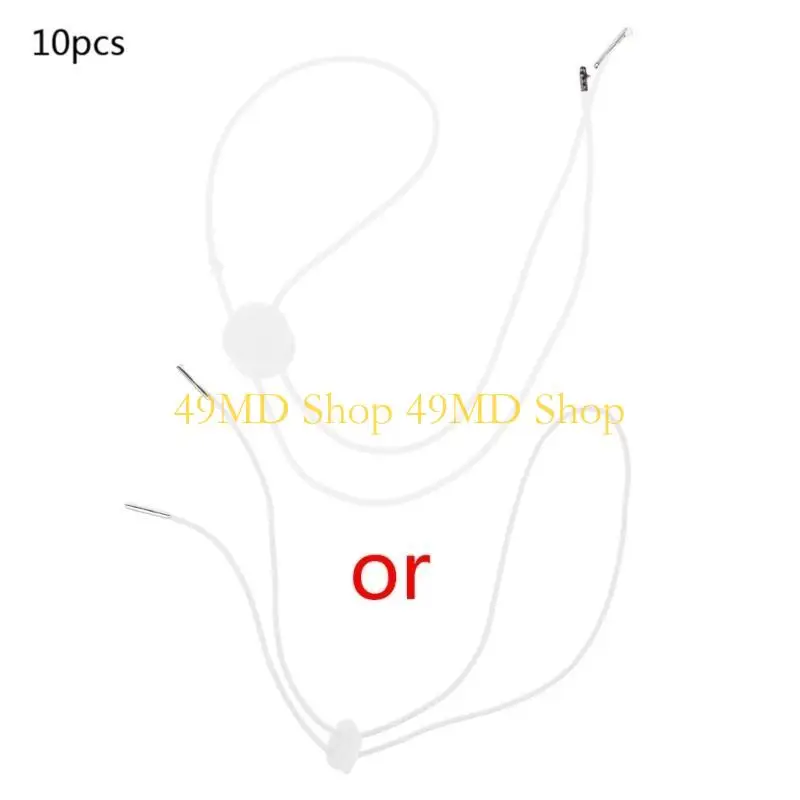 49MD Adjustable Hat Chin Strap and Cap Clips Hat Retainer Chin Strap Clip for Unisex