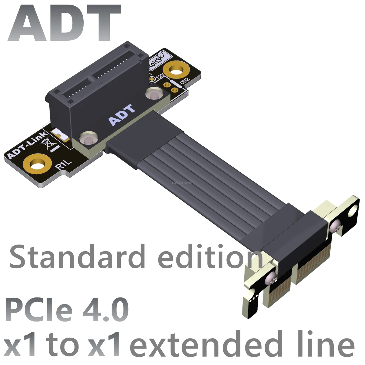 

Удлинительный кабель PCIE 4,0x1 позволяет избежать помех для видеокарты со звуковой картой сетевой карты, двойным наклоном USB