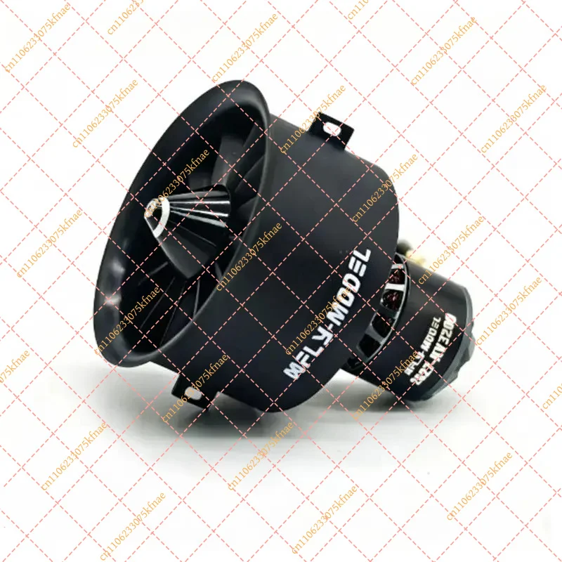 50mm 12-Blade EDF Ducted Fan with 6S 2627 KV3200 Brushless Inrunner Motor RC Jet Accessory