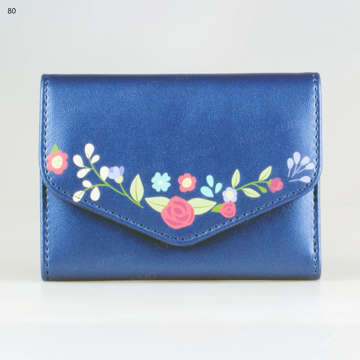 High-Quality Printed Trifold Wallet, Fashionable Personalized Card Holder, ID Window, Coin Pouch, Stylish and Practical