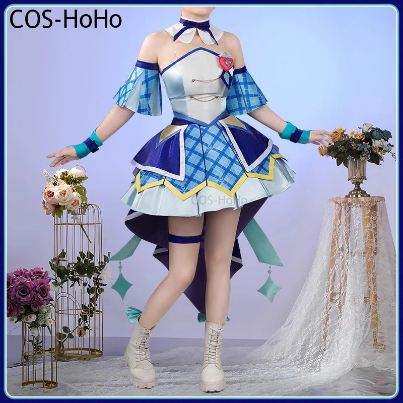 

COS-HoHo You And Idol Precure Cure Wink Sweet Lovely Lolita Dress Uniform Cosplay Costume Halloween Party Role Play Outfit