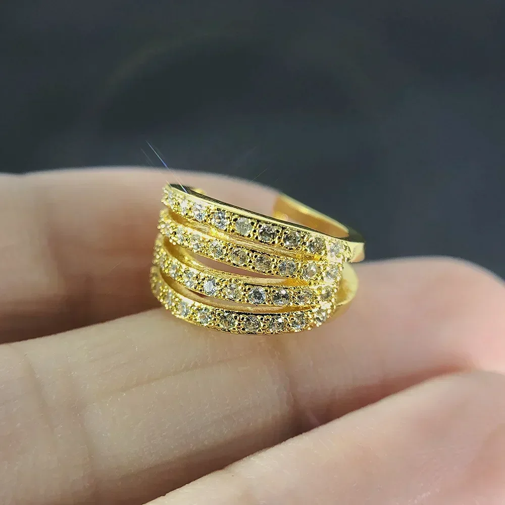 Delicate Cartilage Ear Clip Women Dainty Fake Piercing Geometry Earrings Zircon Gold Silver Color Fashion Trend Jewelry