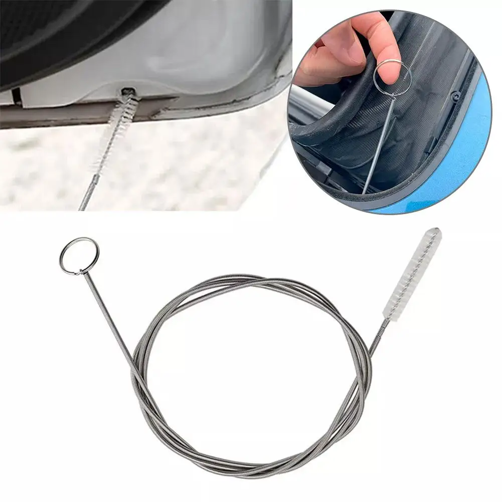 Car Drain Dredge Cleaning Scrub Brush Auto Sunroof Long Hoses Detailing Cleaning Tool Car Accessories For Mercedes J0l4