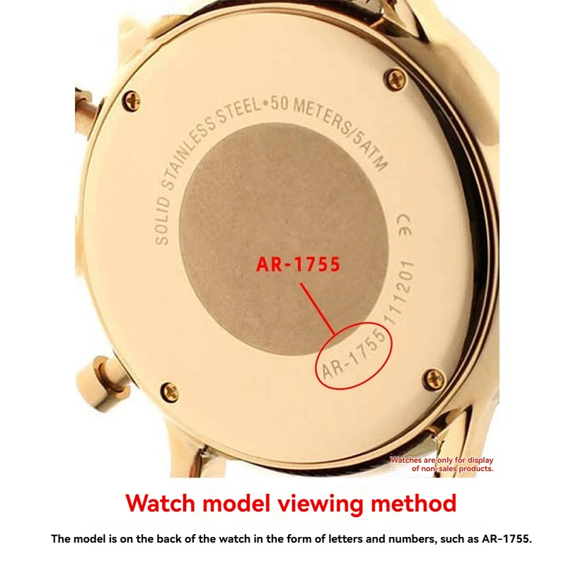 Scratch resistant and wear-resistant sapphire for Armani AR-0399 AR1648 AR0389 AR0398 AR0385 AR90001 watch lens mask glass