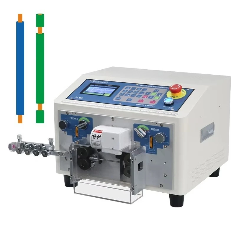 EW-03B+ Eastontech Fully Electric New Design Touch Screen Wire Cutting Stripping Machine (3000-6000 Pcs/h) 0.1-10mm Wire