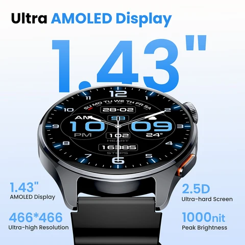 HAYLOU Watch 4S GPS - Умные часы с функцией отслеживания активности — изображение продукта