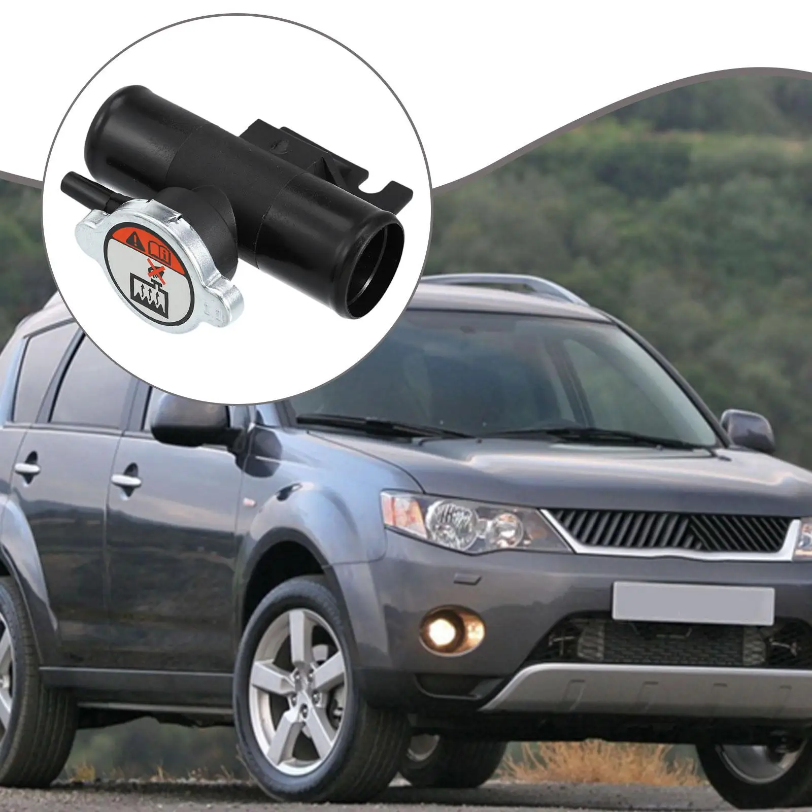 

Термостат двигателя автомобиля, горловина радиатора, аксессуар для быстрой установки, совместимый с моделями 1350A043