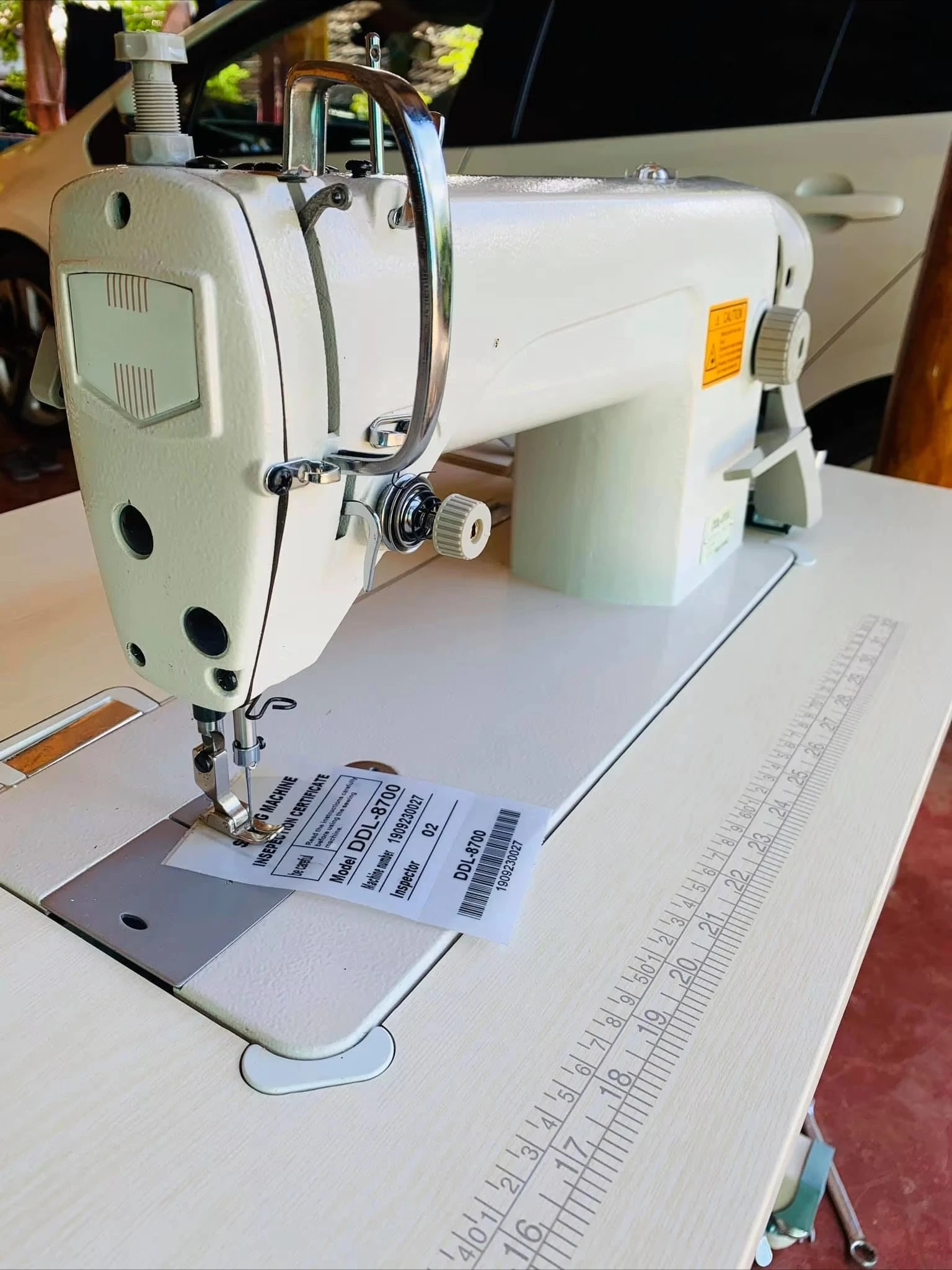 Tablet-Nähmaschine, robustes, computergesteuertes Nähsystem