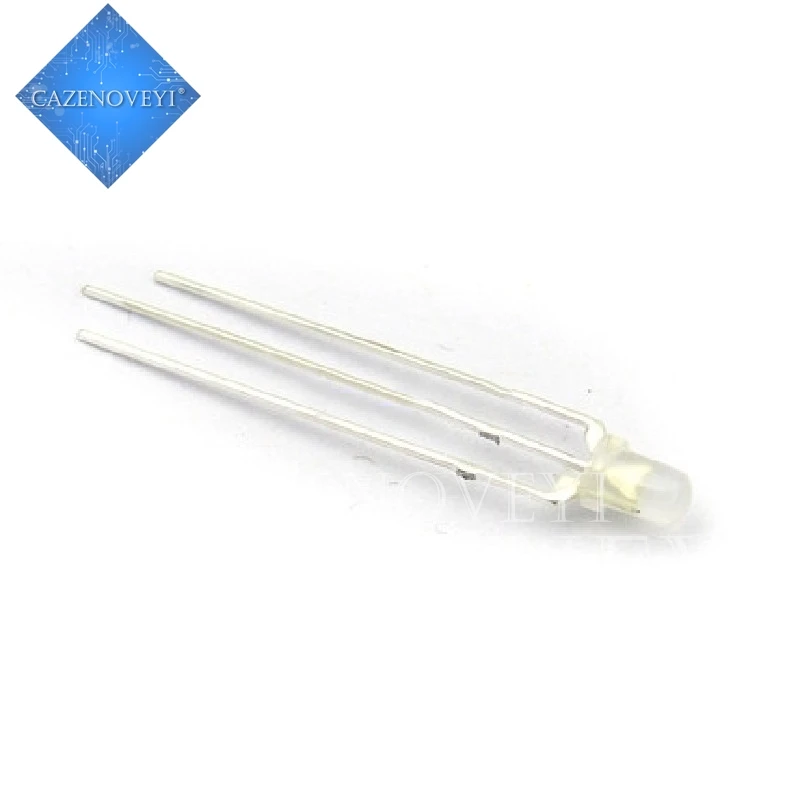 100pcs/lot LED 3mm Round Diffused Red & Green two Color Common Anode LED Diode Light Emitting Diode In Stock