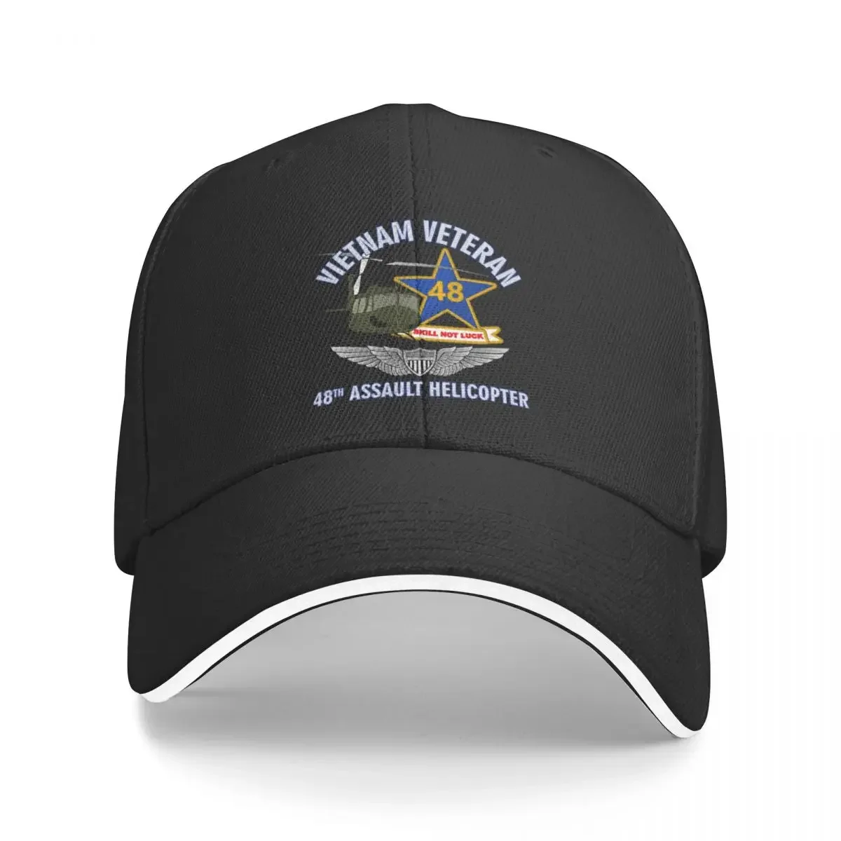 48th Assault Helicopter Co. - Vietnam Baseball Cap birthday Golf Hat Man Military Tactical Cap Women's Beach Outlet 2025 Men's