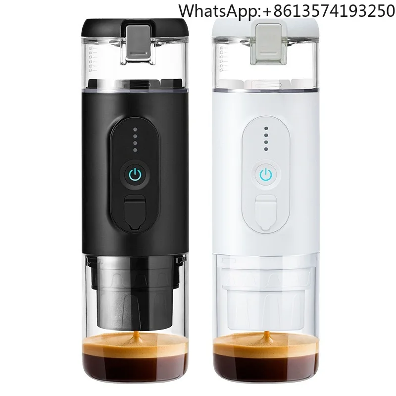 

Новая портативная кофемашина-капсула 2024 года с USB-зарядкой, эспрессо-машина для путешествий, улицы, автомобиля, дома, объем 50 мл