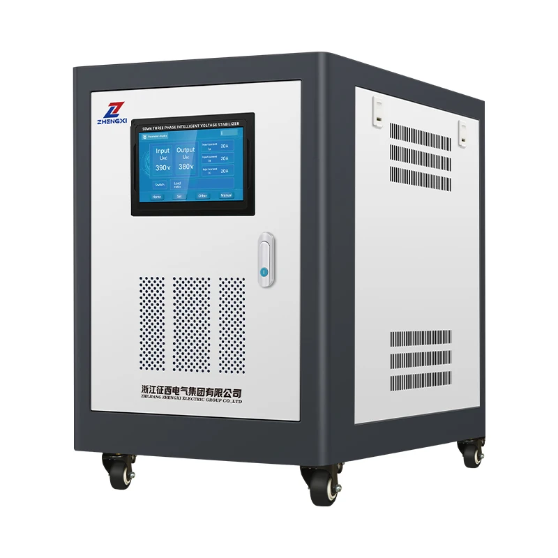 220V 380V Three-phase Automatic Voltage Regulator SVC AC Industrial Stabilizer 30-1000KVA
