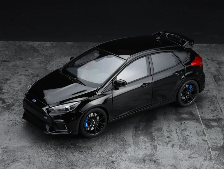 Autoart-modelo de coche de aleación de Metal, juguete de simulación totalmente abierta, edición limitada, 1:18, Focus RS 2016