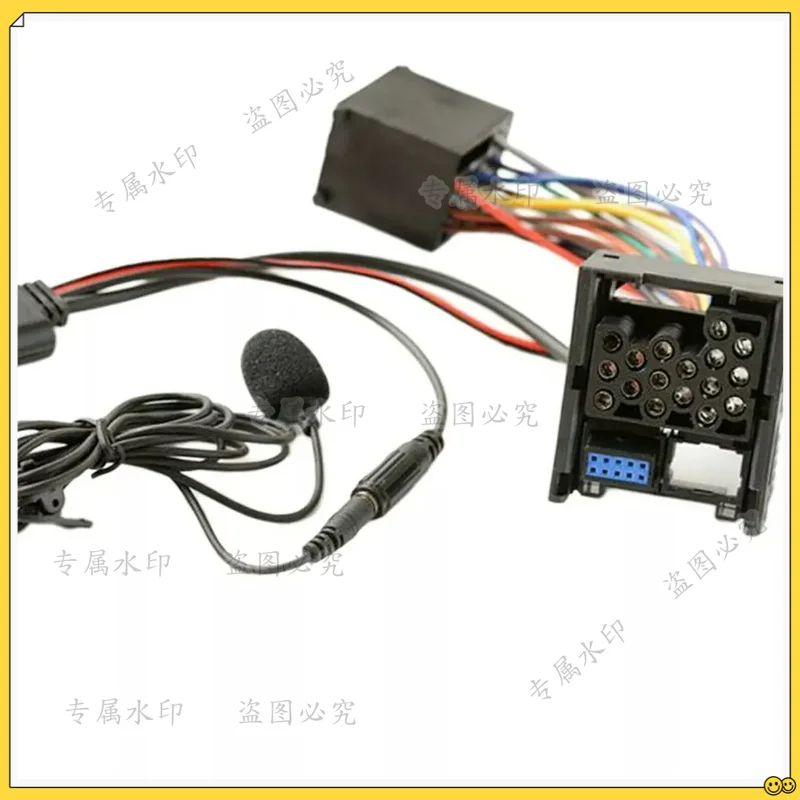 

Автомобильный Bluetooth-адаптер 5.0 AUX, 10-контактный, для BMW E46, E39, E38, E53, с микрофоном Handsfree, аксессуары