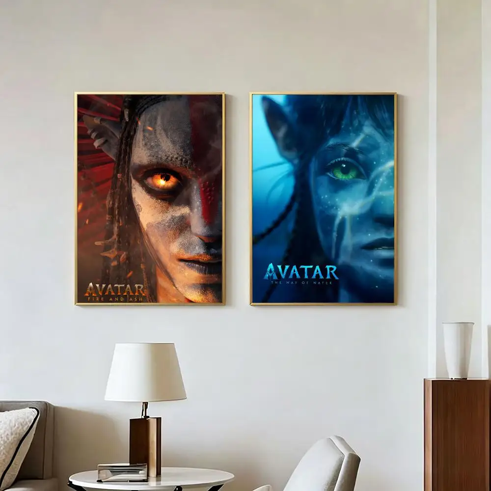 Movie Modern Avatar Poster Peel And Stick Wall Art Self Adhesive PP Waterproof Wall Decor Living Room Bedroom Gift