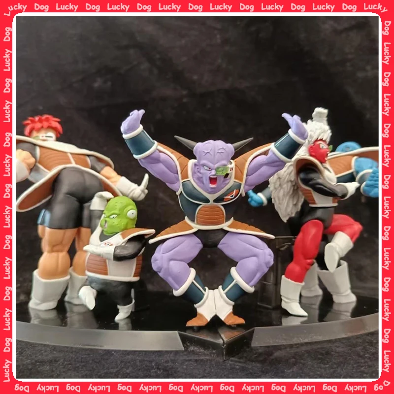 

Dragon Ball Solid Edge Works Ginyu Force Action Figure Ginyu Jeice Burter Recoom Guldo Figure Set PVC Statue Kid Toy Gift byLuo