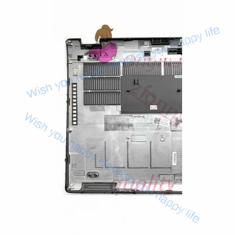 Nueva carcasa inferior para DELL Latitude 5510 E5510, cubierta de base inferior 01DM7Y 1DM7Y