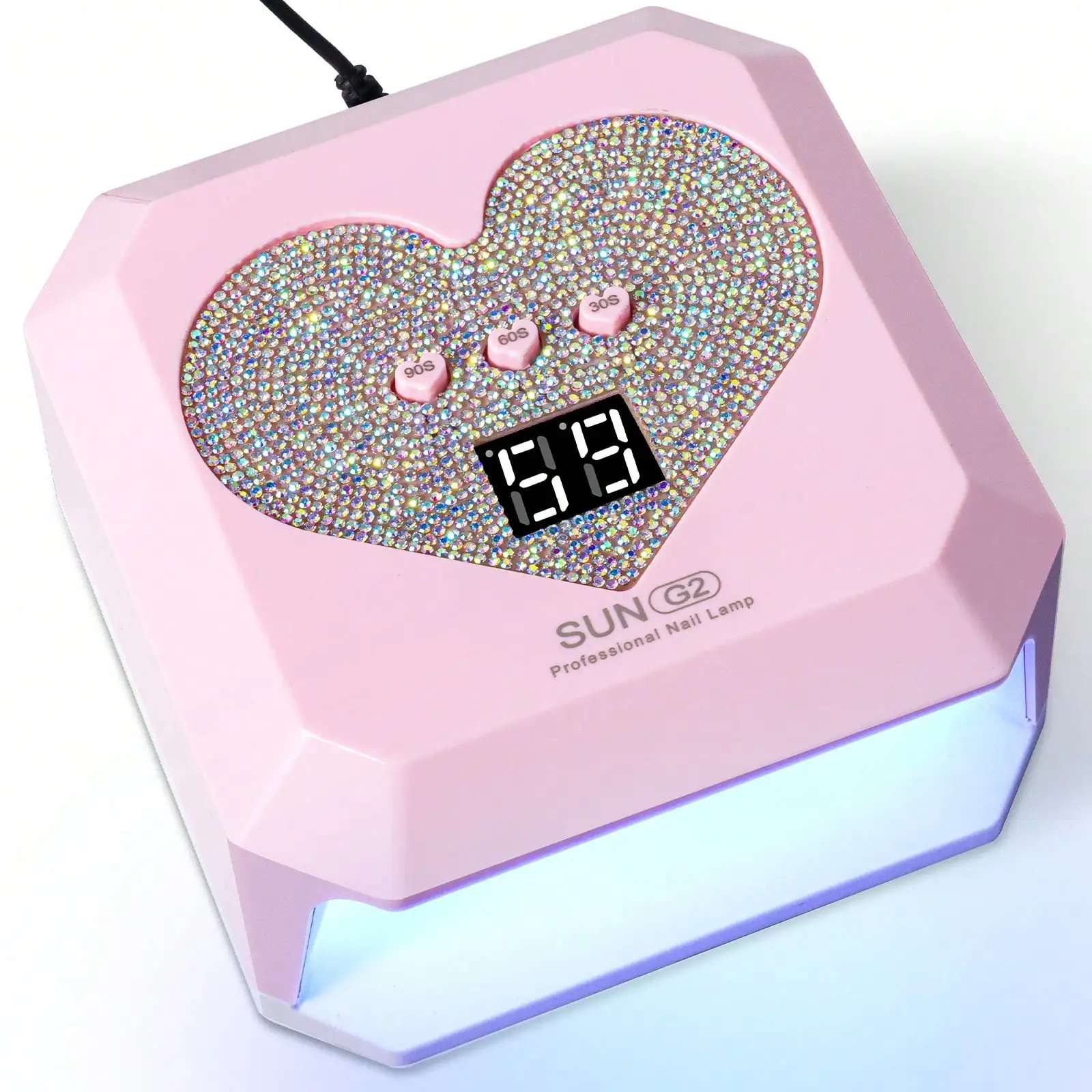 Professional UV Nail Lamp Heart Shape Design