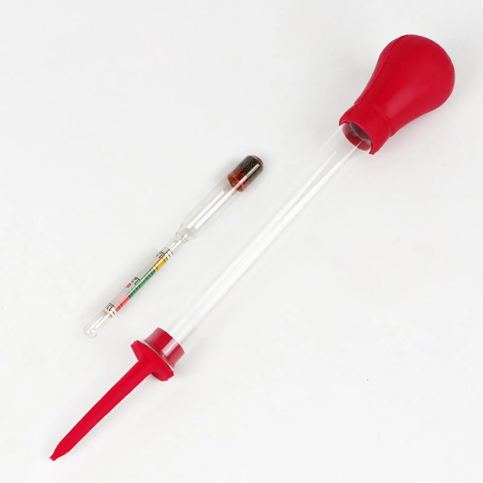 Car Hydrometer Electrolyte Hydrometer 1.100-1.300 Hydrometer Meter for Car