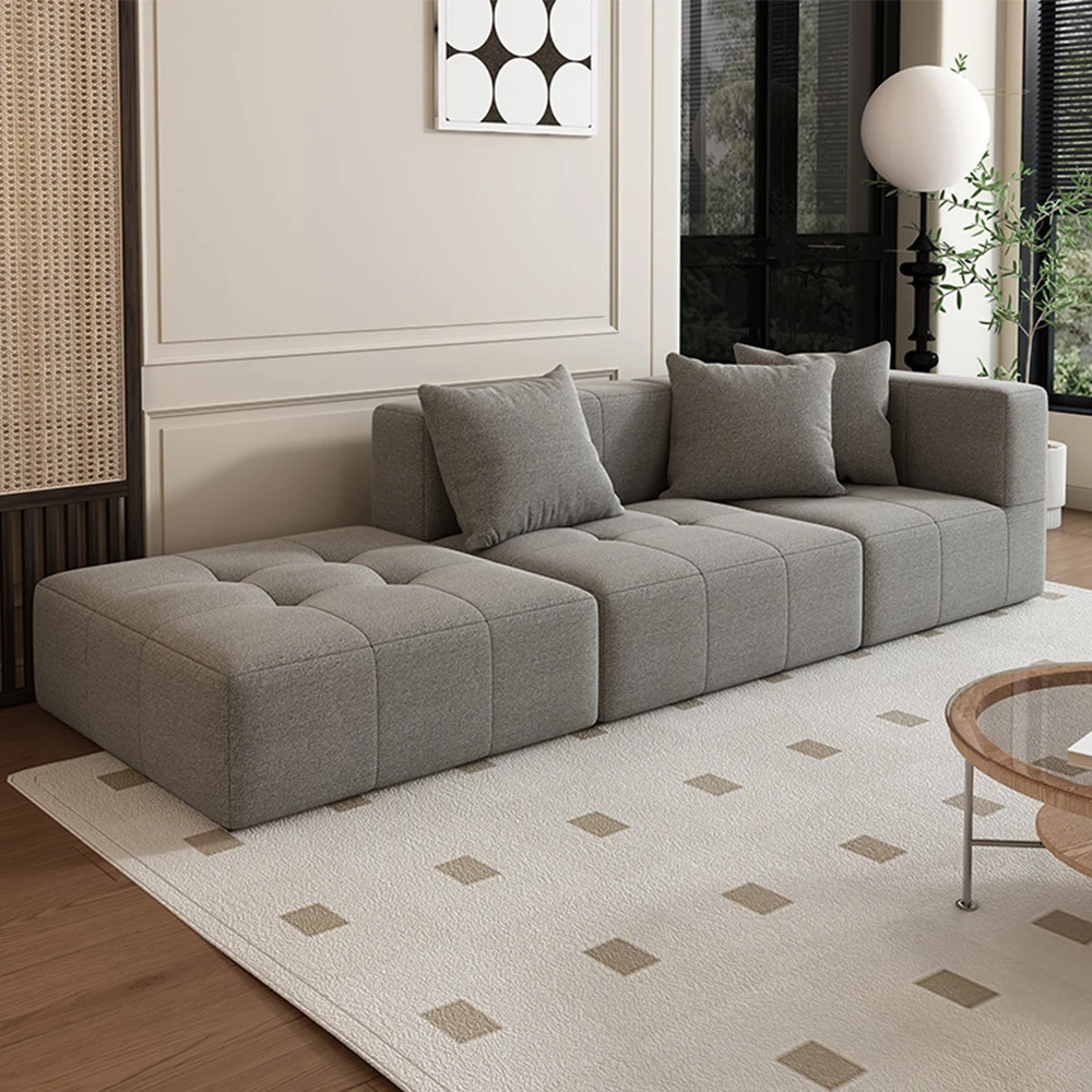 Custom Modular Square Sectional Sofas For Living Room Workshop Furniture-Compressed Compression Sofa