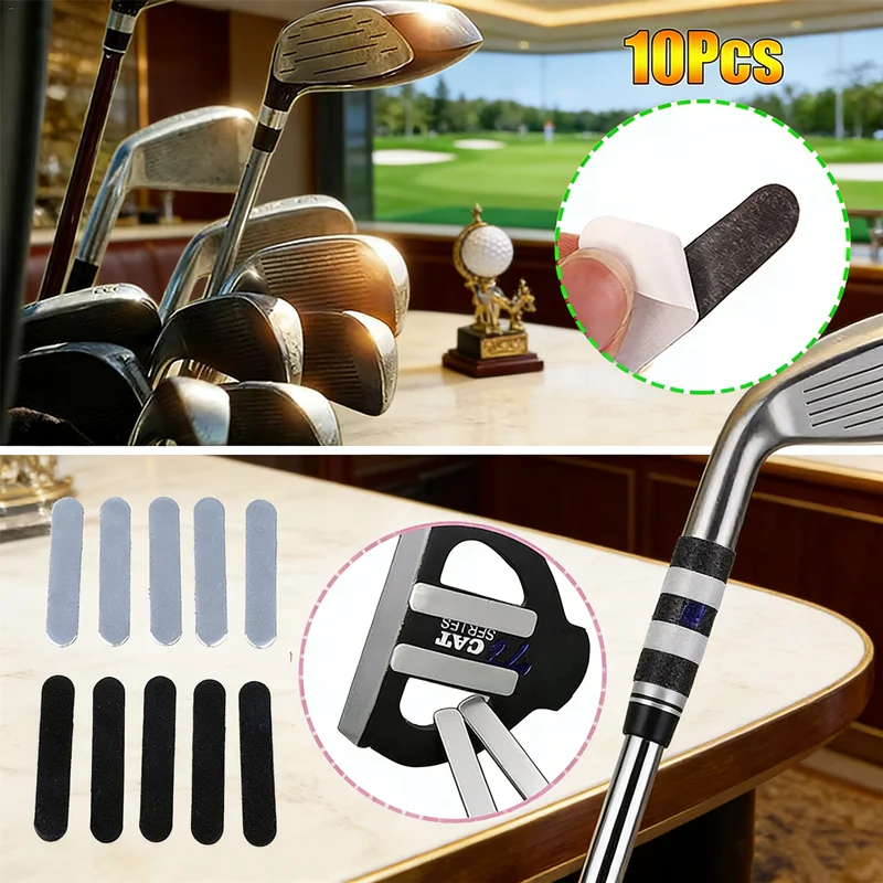 

Swing Weight Tape 10Pcs High-Density Lead Strip, Easily Add Weight to Golf Club Tennis Rackets, No Permanent Modification Needed