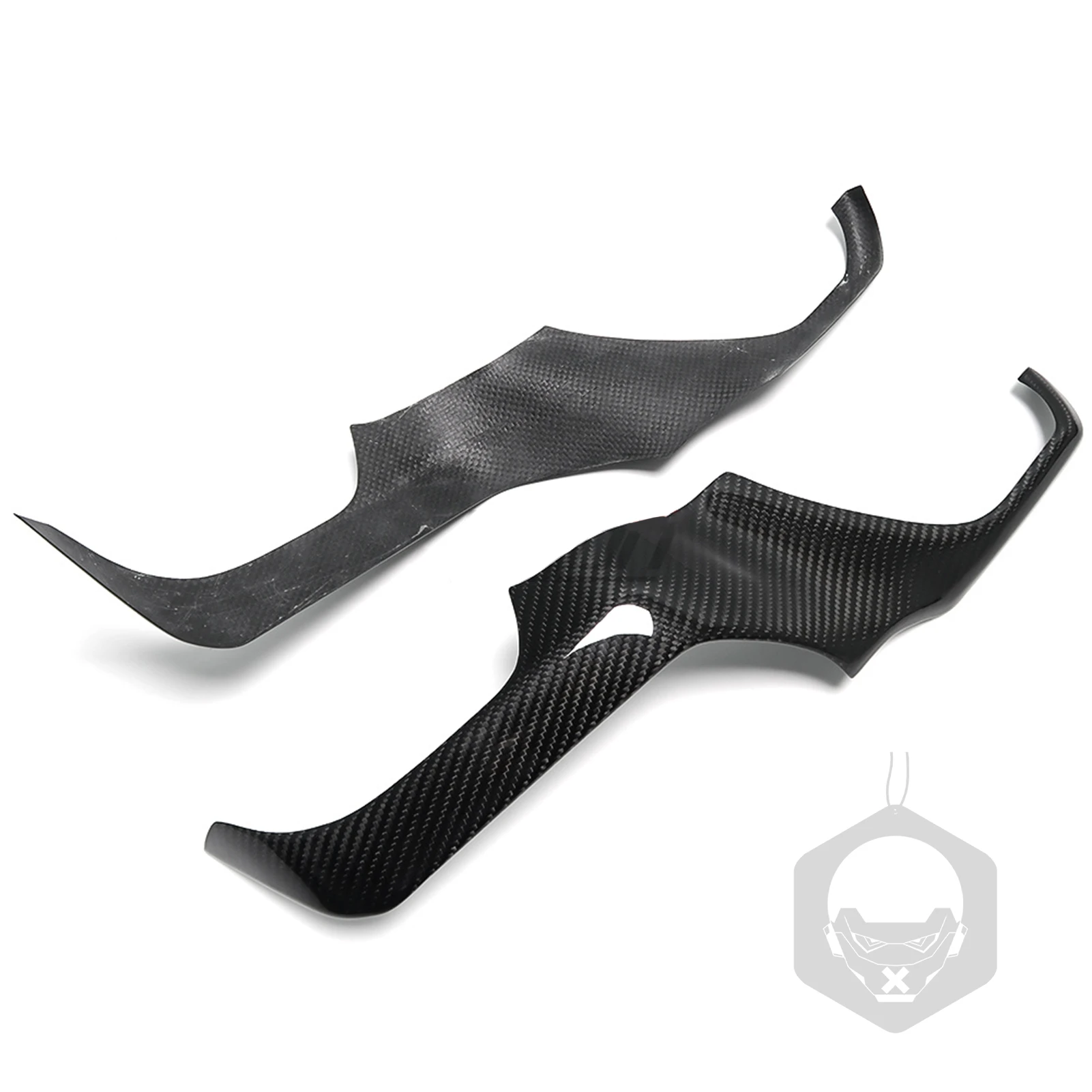 For Dodge Ram 1500 TRX 2019-2024 Real Dry Carbon Fiber Center Console Navigation Panel Side Cover Car Modification Accessories view 6