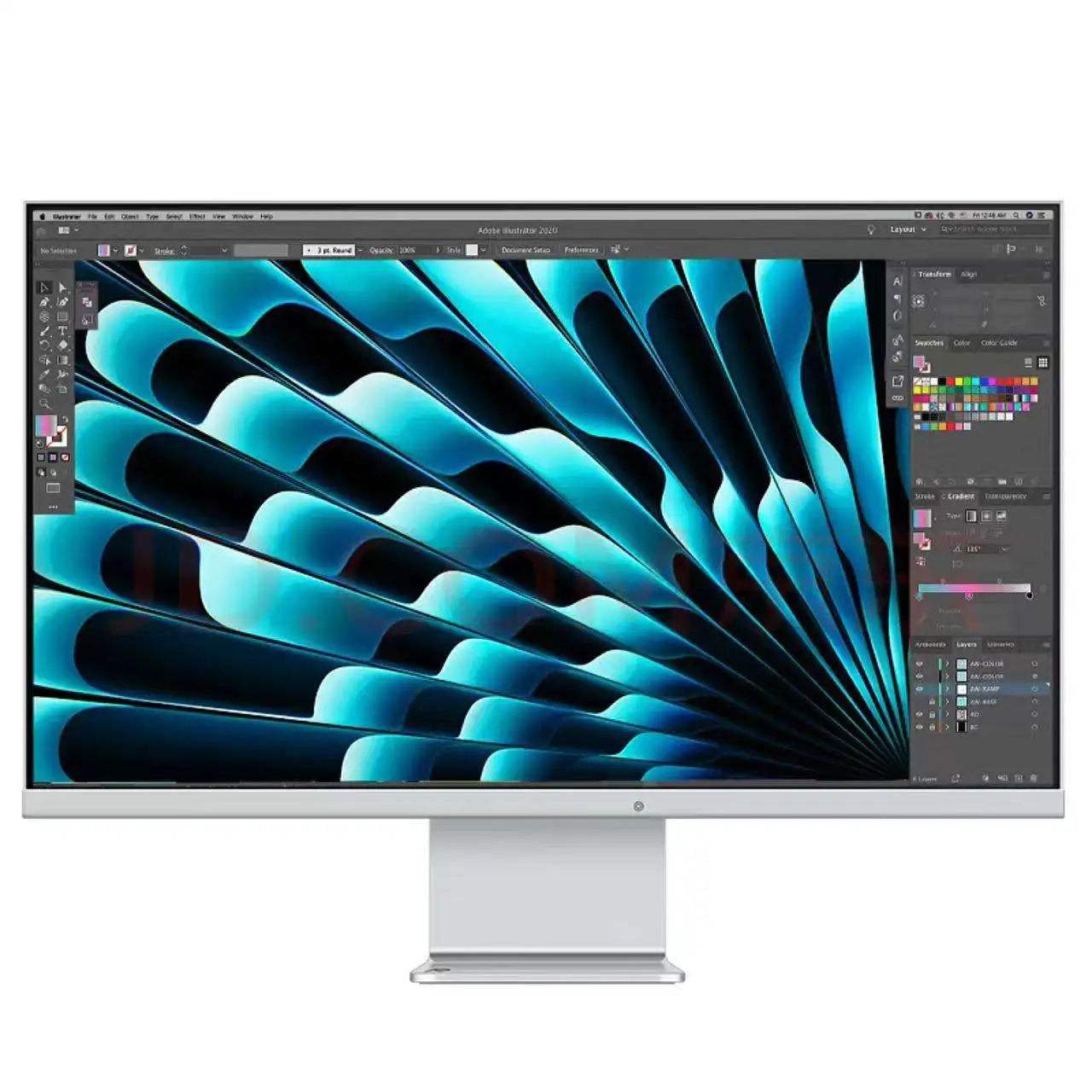RICHVISION 27inch Monitor RV100 5K60HZ 500NIT 218PPI IGZO 5120X2880 IPS SCREEN HDR400 Type-C 65W FOR MAC Monitors DISPLAY