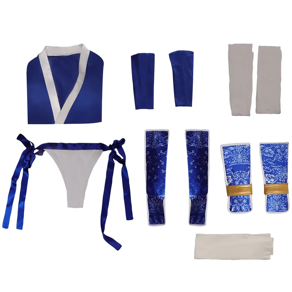 Costume de cosplay de jeu de combat anime Dead or Alive - Tenue de fantaisie pour femme, vêtements de fête d'Halloween et de carnaval