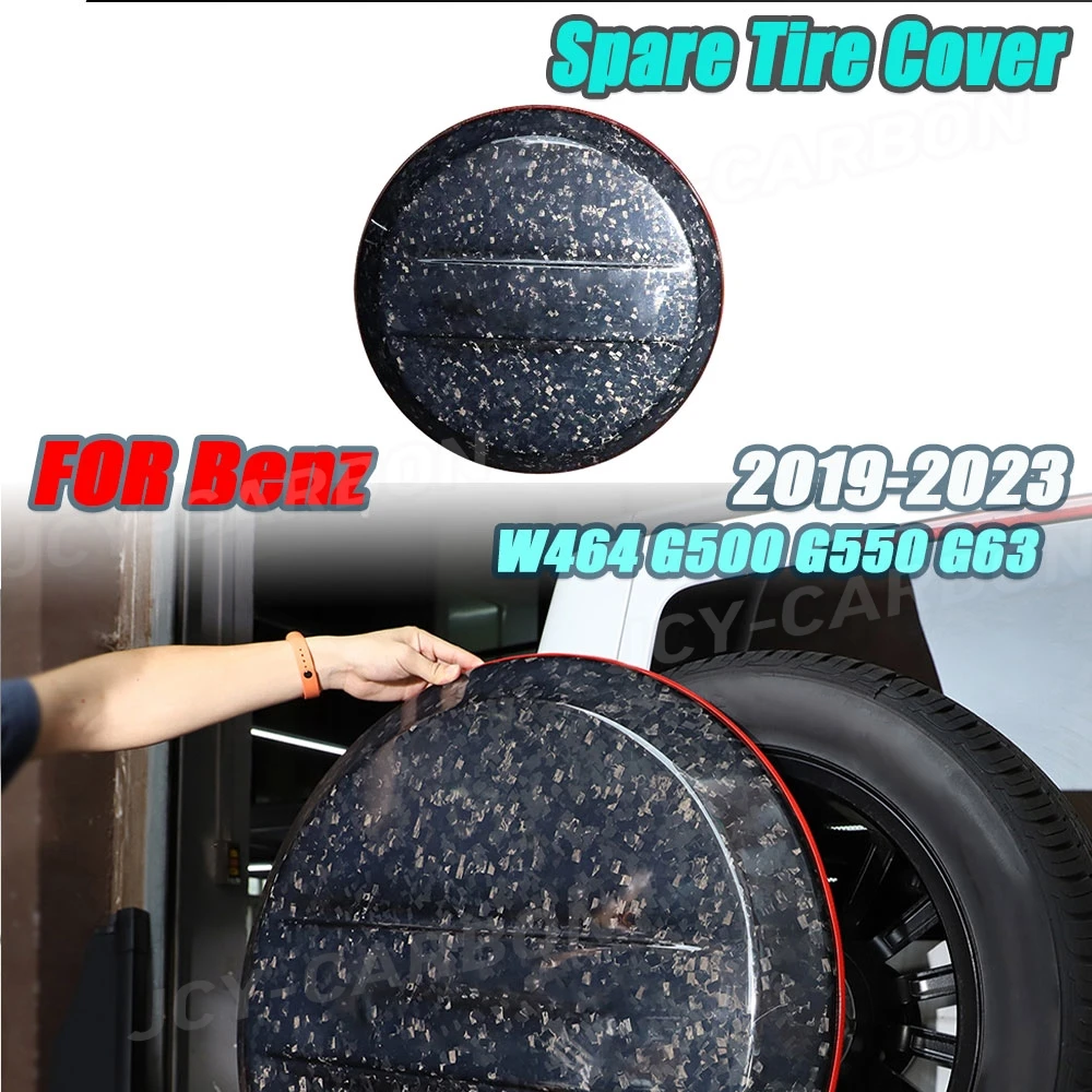 

Forged Carbon Fiber For Mercedes Benz W464 G500 G550 G63 AMG 1998-2023 Car Wheel Rear Cover Body Kit