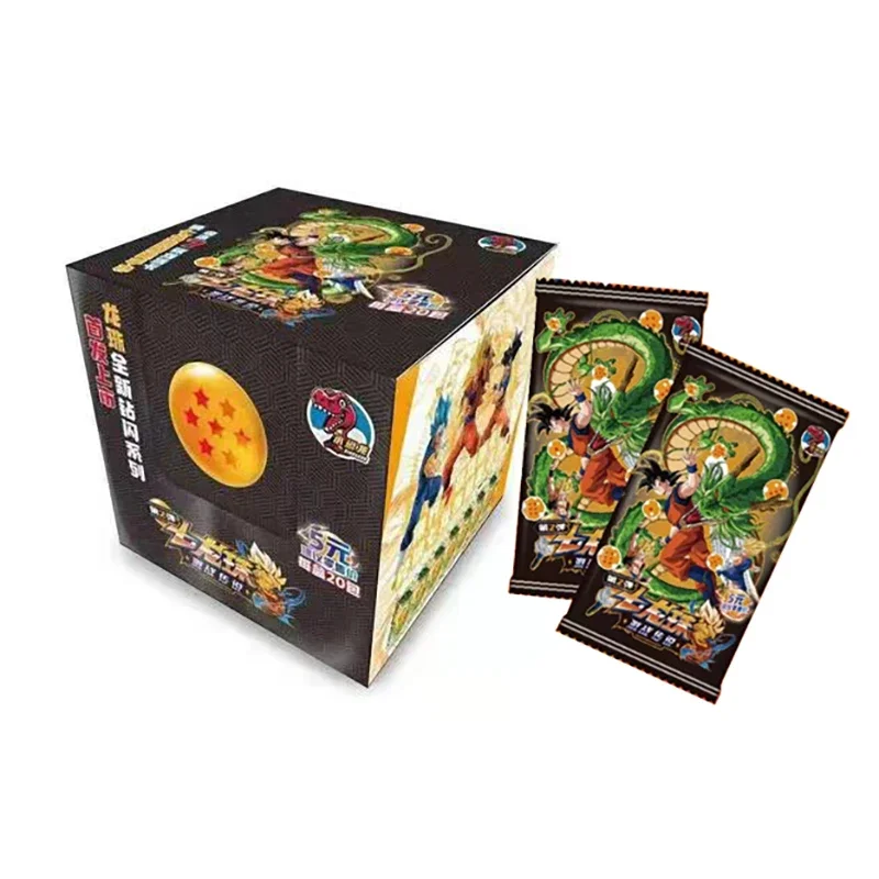 Dragon Ball Card Son Goku Rare Flash Card Battle Card Enhancement Pack Anime Characters Collection Flash Cards regalo per bambini