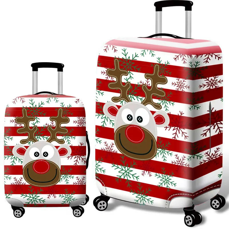 Ty Christmas Bagage Cover Stretch Stof Stofbeschermer Koffer Dekking Geschikt Voor 18-32in Reisaccessoires