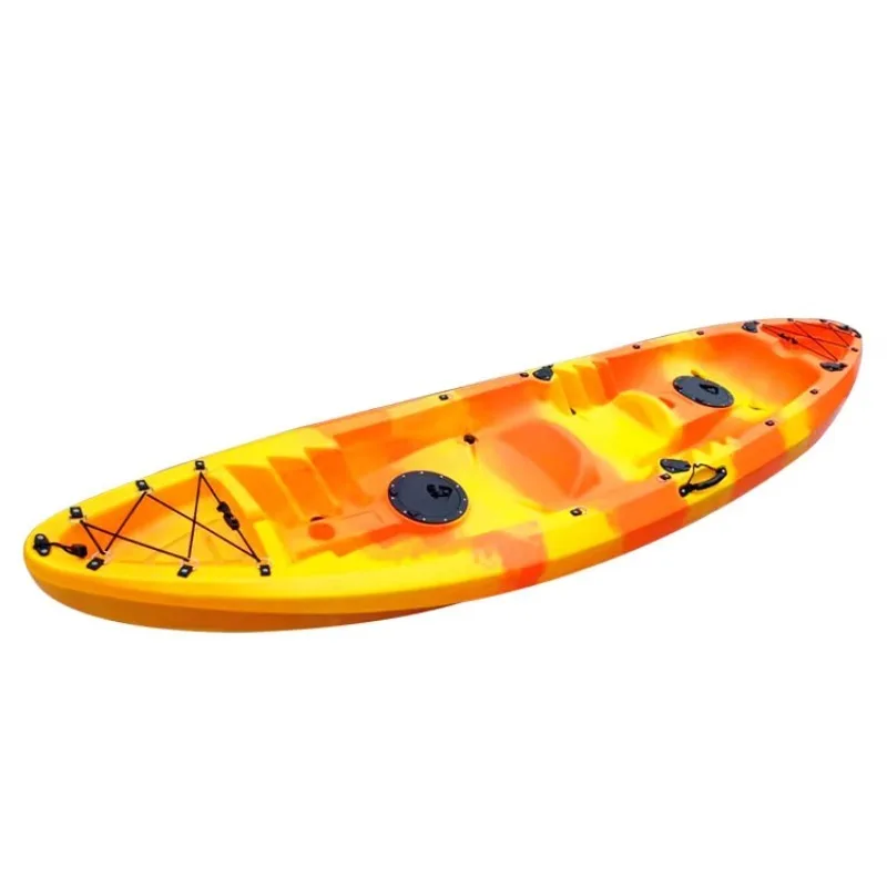 

Popular 2.9m Single Fishing Kayak - Plastic Watercraft with Accessories, Compact for Solo Angling Trips