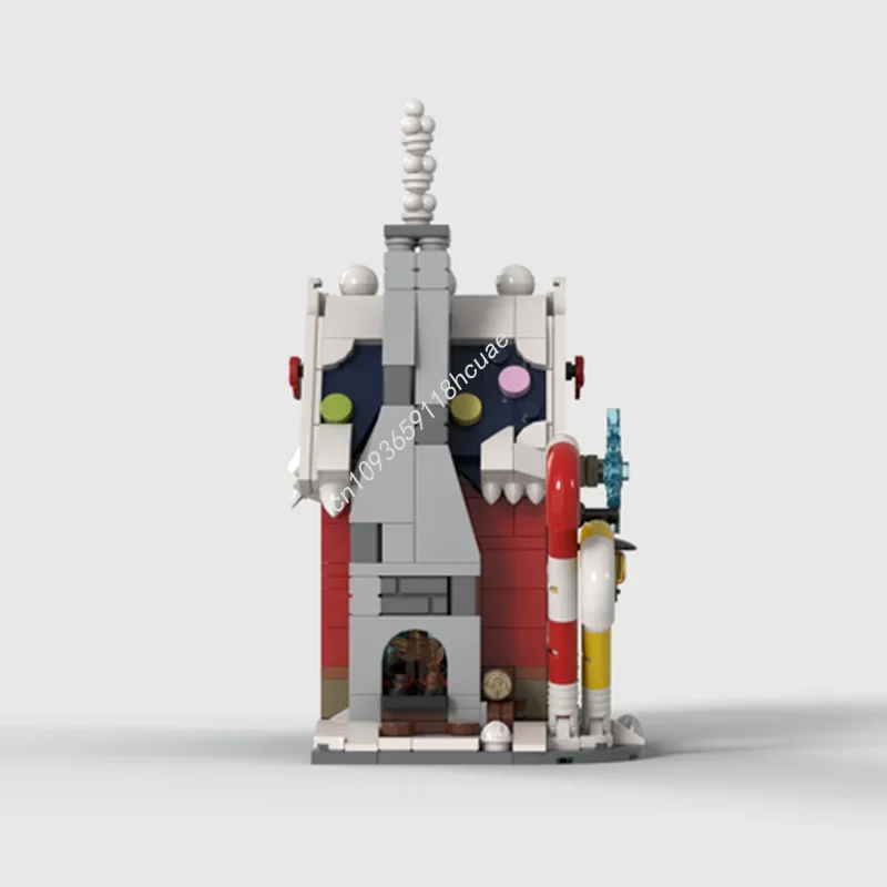 1254pcs MOC Kersthuis Seizoensgebonden Kerstmodel Bouwstenen Monteren DIY Cadeau Creatief Speelgoed Onderwijs Baksteen Verjaardag