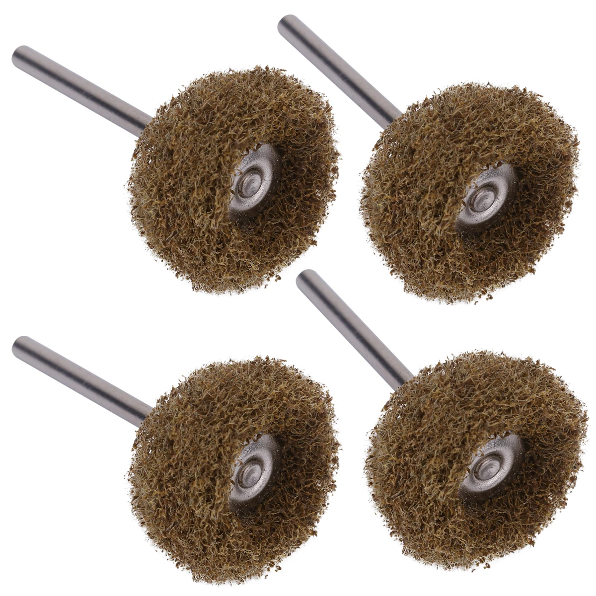 50pcs Scouring Pad Polishing Head for Sanding Green Suitable Wood Metal Tools Home Shop Use Tool Parts Sander Head
