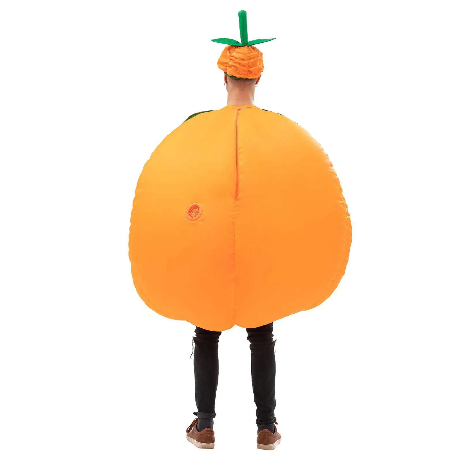 Pumpkin Inflatable Costumes Harvest Festival Blow Up Clothes Halloween Party Cosplay Costume Funny Performance Props - view 2