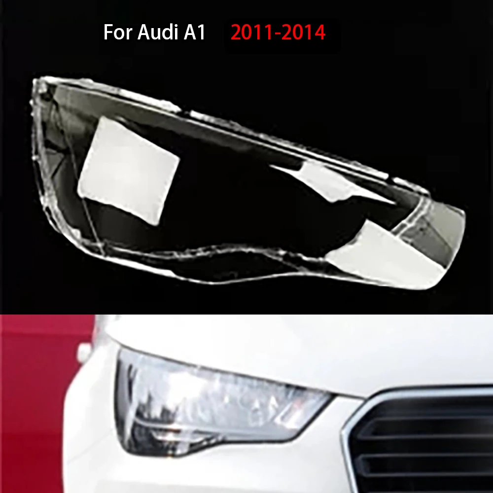 

Headlight Cover Shade Headlamp Shell Transparent Lampshade Plexiglass Replace Original Lens For Audi A1 2011-2014