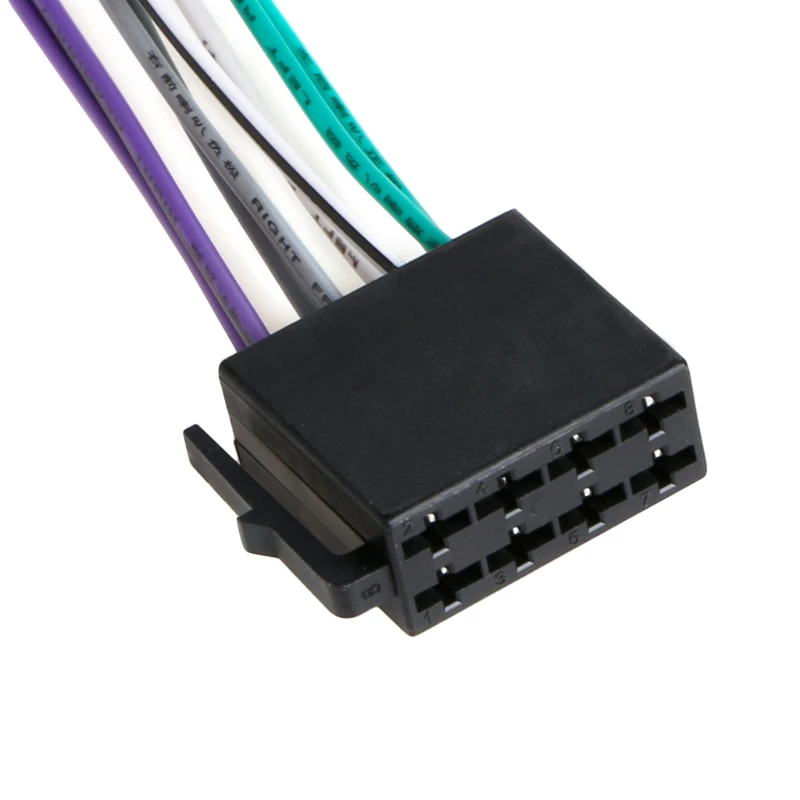 Voor Auto Universele ISO-Radio Stereo Harnas Adapter Lijn Connector Plug