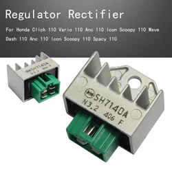 Regulator Rectifier For Honda Click 110 Vario 110 Anc 110 Icon Scoopy 110 Wave Dash 110 Anc 110 Icon Scoopy 110 Spacy 110