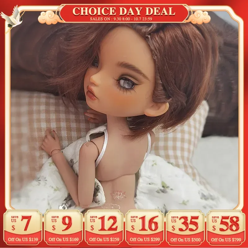 Daisy BJD Doll 1/6 Resin Toys Girl Body Poseable YOSD Handmade Resin Material Ball Jointed Doll with Girl Body