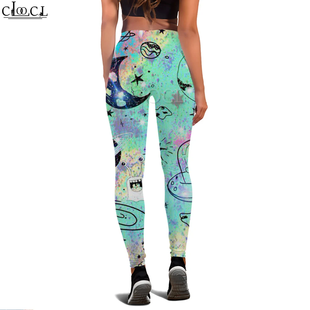 CLOOCL Y2k-legging Hiphop-yogabroek Trending broek Hardlopen Dagelijkse fitnessbroek voor dames Straatlegging Disco-legging