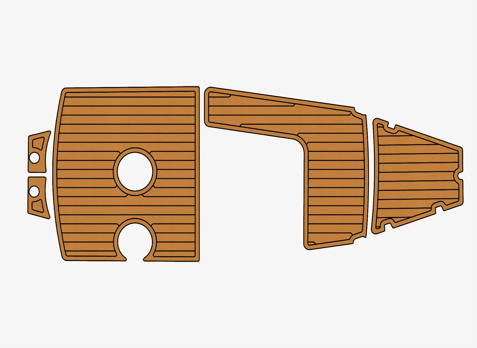 

Противоскользящая самоклеящаяся накладка из тикового дерева из ЭВА 6 мм для лодки Zodiac pro open 250, яхта, кабина, прочный морской пол