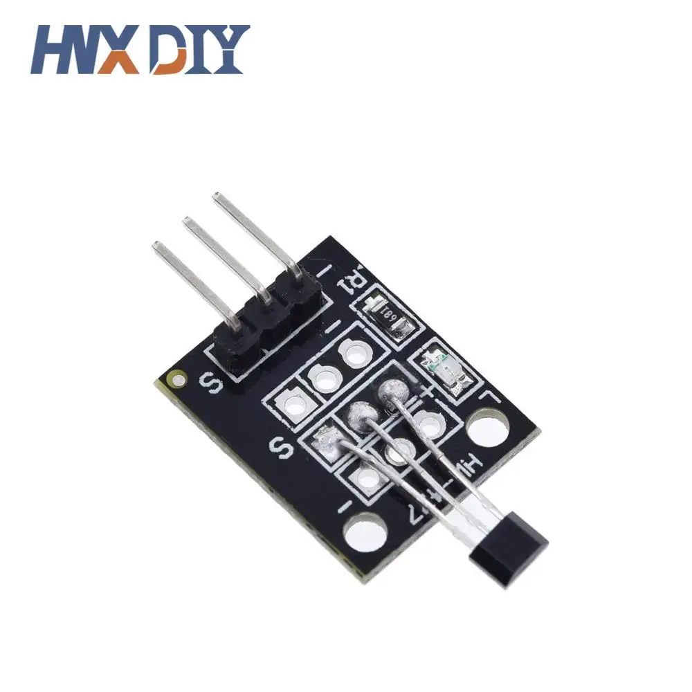 5/10pcs DC 3.3V To 5V KY-003 Hall Effect Magnetic Sensor Module Hall Magnetic Sensor Module for Smart Cars for Arduino