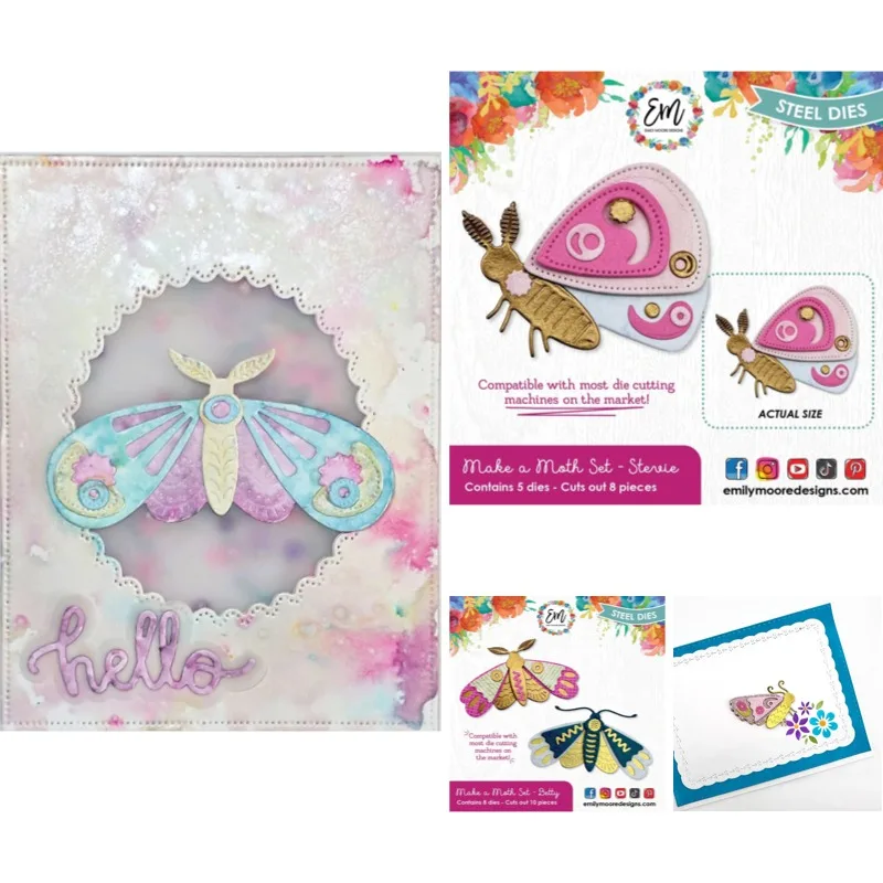 Butterflies Touch the Ground with Their Hands Metal Cutting Dies New Arrival 2026 DIY Molds Scrap Booking Paper Making Die Cuts