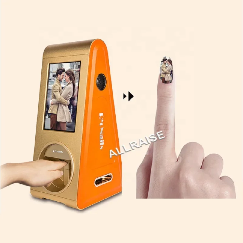 

Automatic digital design manicure 3d finger 3d digital nail art polish printing making machine nail printer